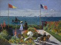 Garden at SainteAdresse Claude Monet